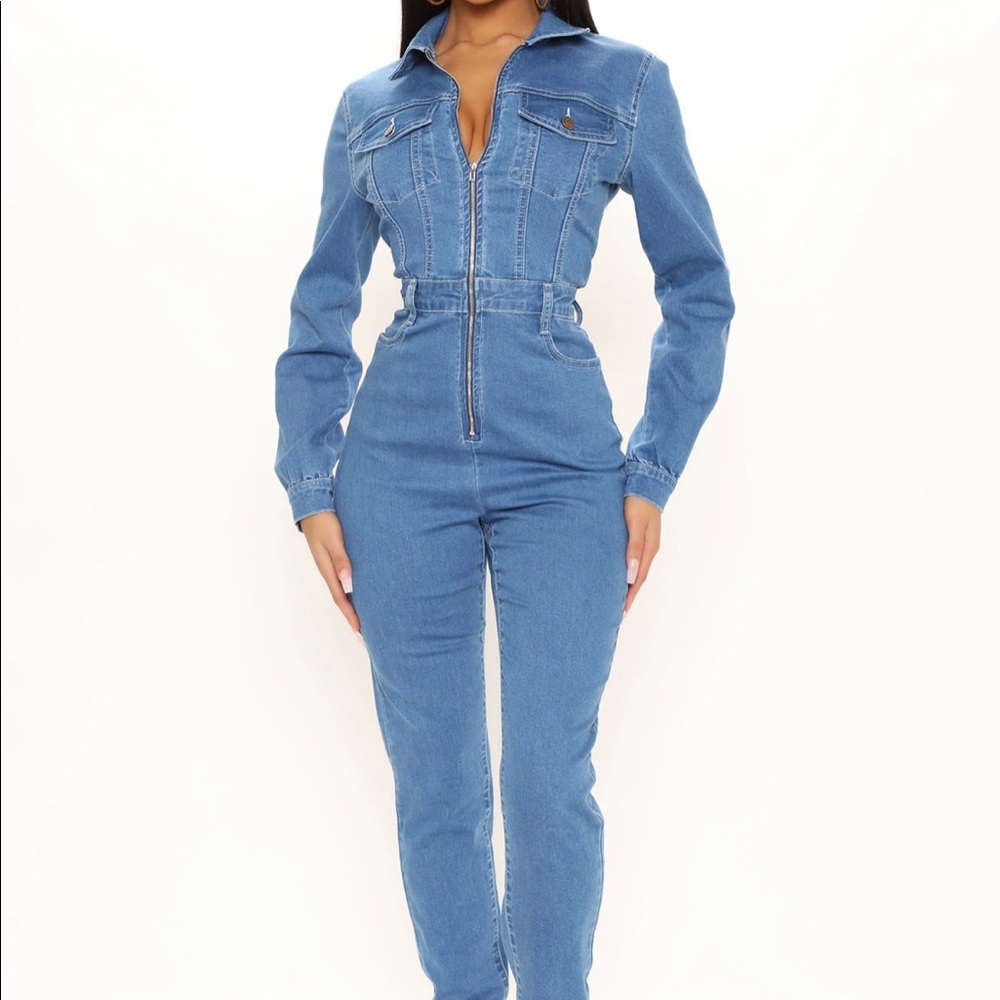 Women’s Denim Jumpsuit
